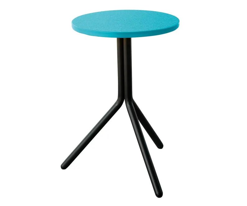Amish Retro Poly Patio Chair Set with Side Table - 1st Choice Furniture Direct