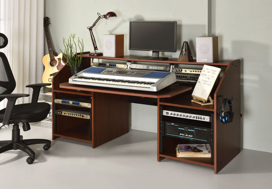 Annette Cherry Finish Music Desk - 1st Choice Furniture Direct