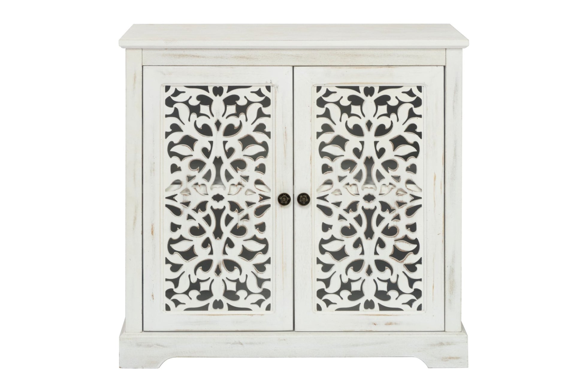 Antique Sideboard Storage Cabinet, Vintage Accent Cabinet, 2 carving Doors Buffet Server Console Cabinet for Kitchen Dining Room Living Room Hallway - 1st Choice Furniture Direct