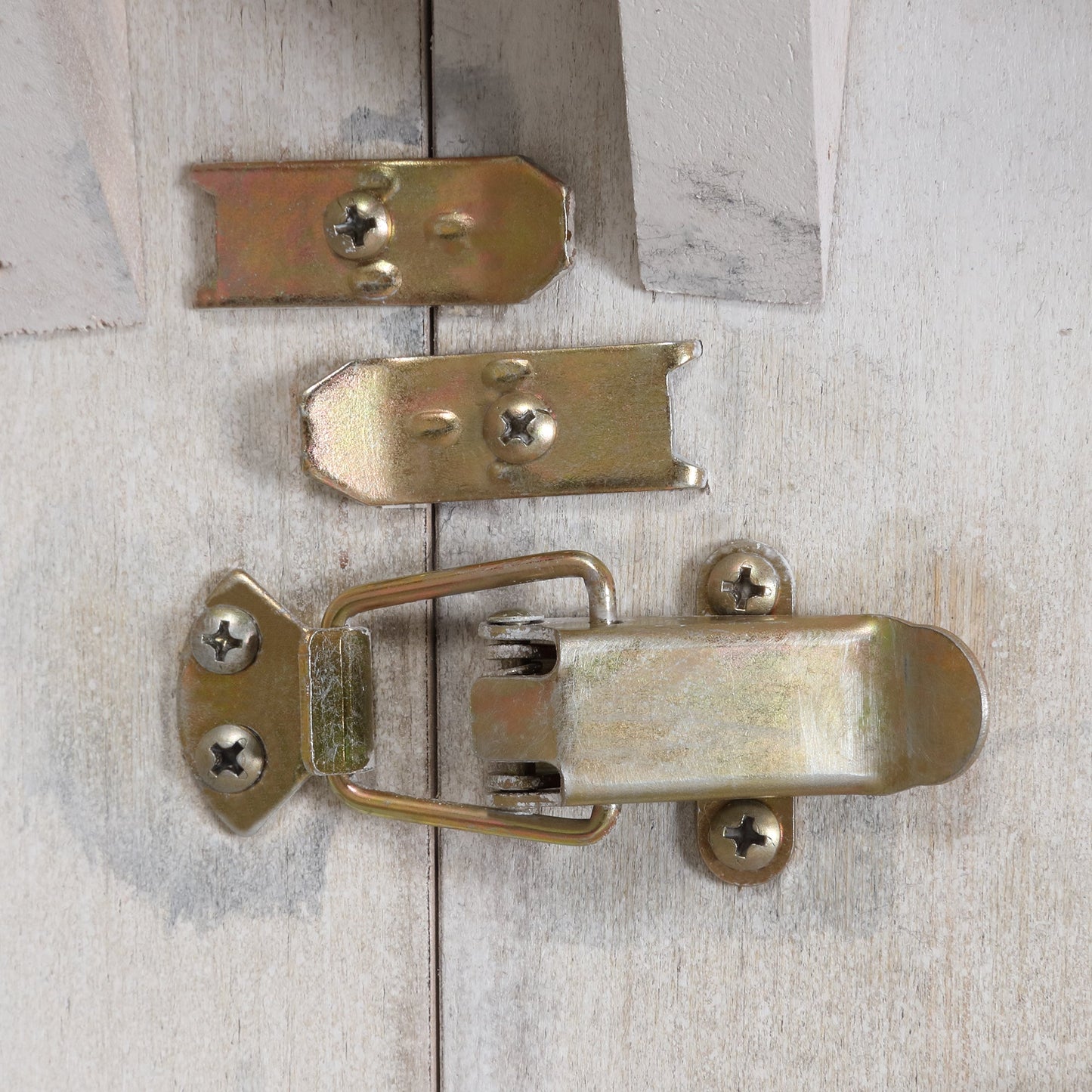 Antique White Modern Dining Table Set for 4 with Round Table and Chairs, Solid Wood & MDF - 1st Choice Furniture Direct