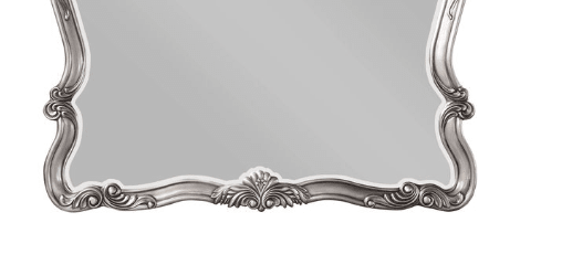 Ariadne Antique Platinum Finish Mirror - 1st Choice Furniture Direct