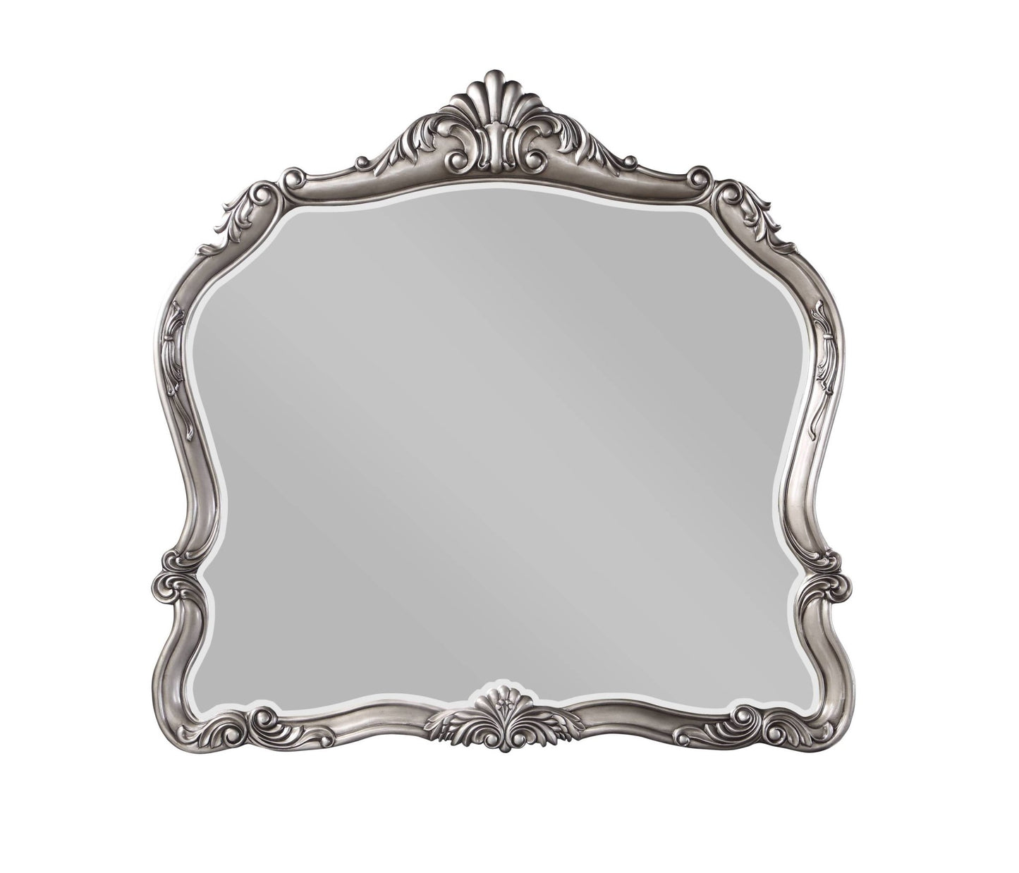 Ariadne Antique Platinum Finish Mirror - 1st Choice Furniture Direct
