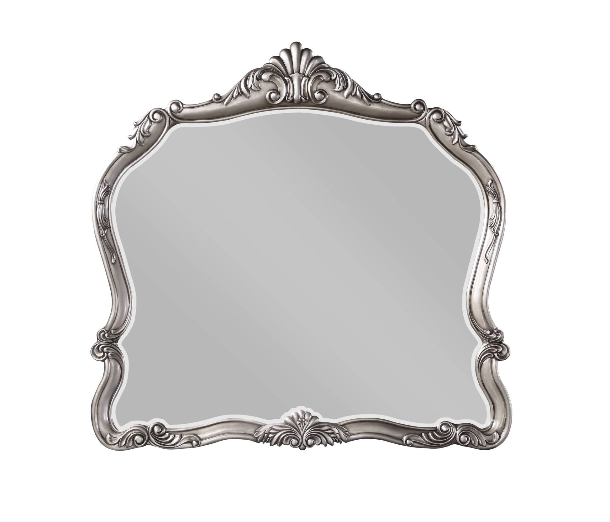 Ariadne Antique Platinum Finish Mirror - 1st Choice Furniture Direct
