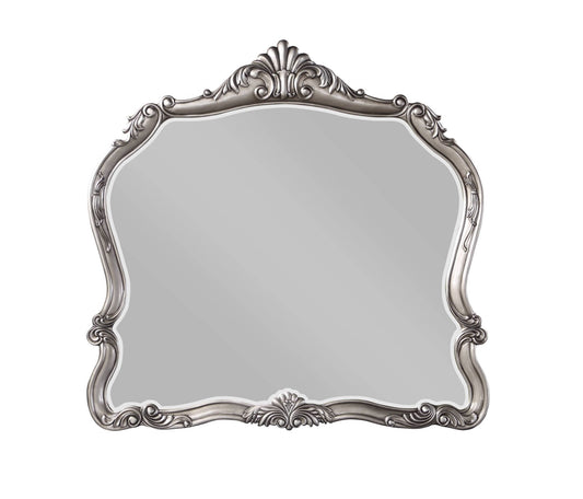 Ariadne Antique Platinum Finish Mirror - 1st Choice Furniture Direct