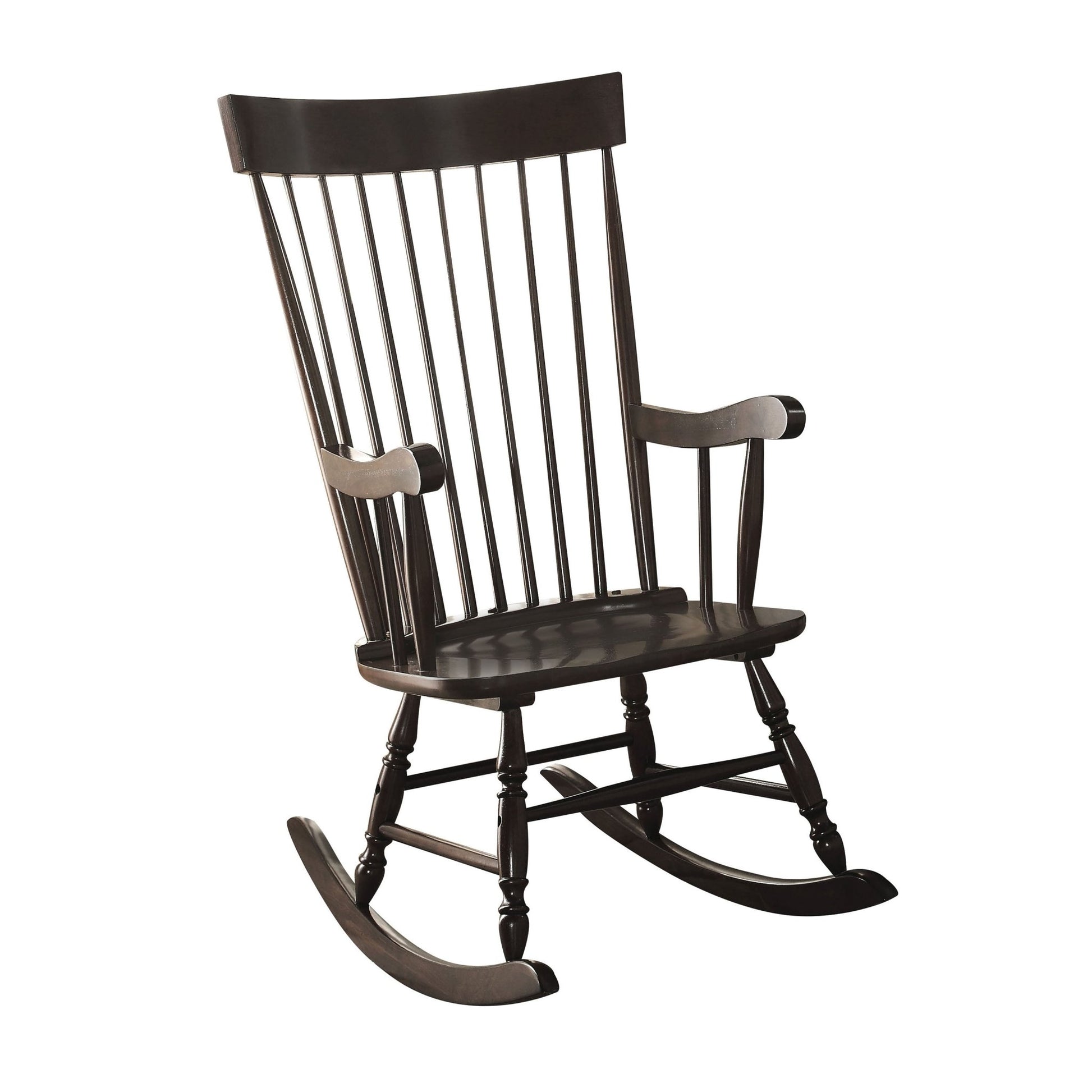 Arlo Black Finish Rocking Chair - 1st Choice Furniture Direct