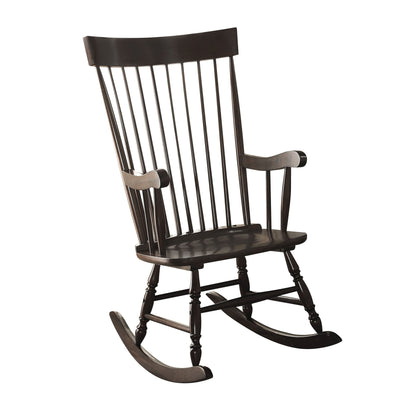 Arlo Black Finish Rocking Chair - 1st Choice Furniture Direct