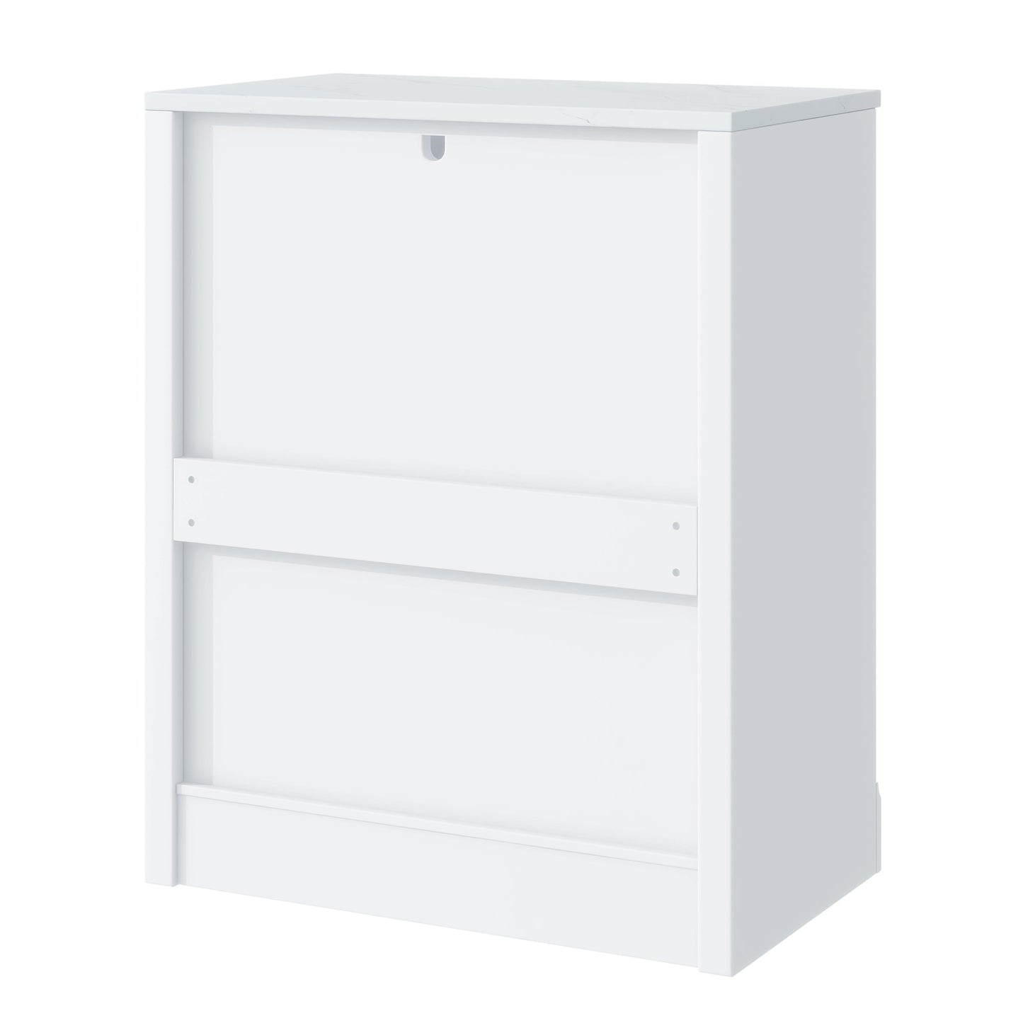 [Assembly Video Provided] TOPMAX Modern Freestanding Kitchen Pantry,Buffet Food Storage, Coffee Bar Cabinet with Drawer, 2 Adjustable Shelves and 2 Door Shelves for Dining, Kitchen, Set of 2, White - 1st Choice Furniture Direct
