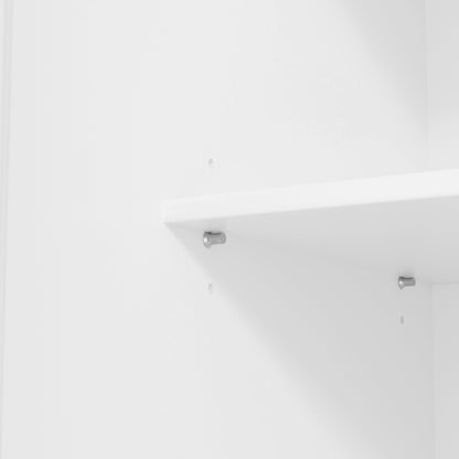 [Assembly Video Provided]TOPMAX 40.2x20x71.3inch High Freestanding Kitchen Pantry Large Cupboard Storage Cabinet with 2 Drawers, 2 Adjustable Shelves, 8 Door Shelves for Kitchen, Dining Room,White - 1st Choice Furniture Direct