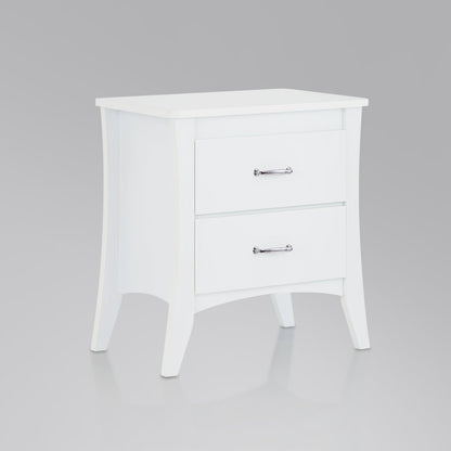Babb White Finish Accent Table - 1st Choice Furniture Direct