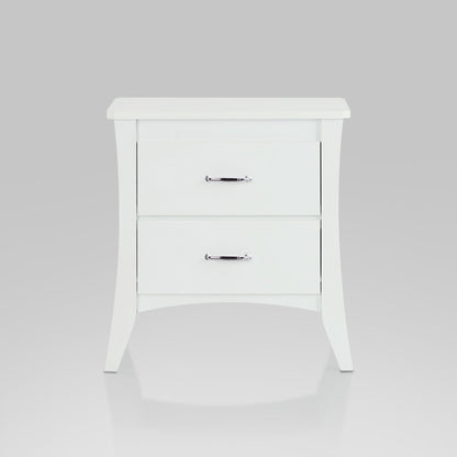 Babb White Finish Accent Table - 1st Choice Furniture Direct
