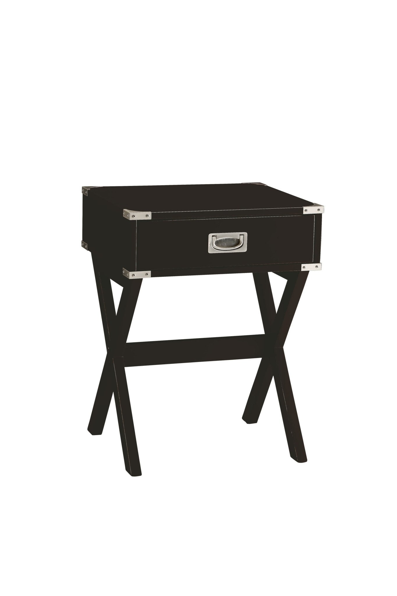 Babs Black Finish Accent Table - 1st Choice Furniture Direct