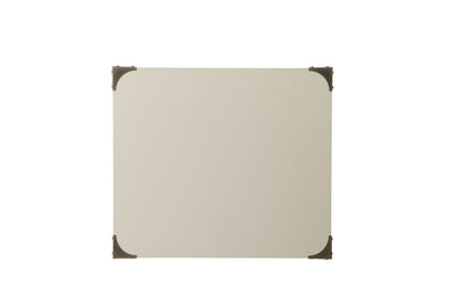 Babs White Finish Accent Table - 1st Choice Furniture Direct