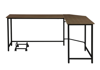 Bambina Oak & Black Finish Computer Desk - 1st Choice Furniture Direct