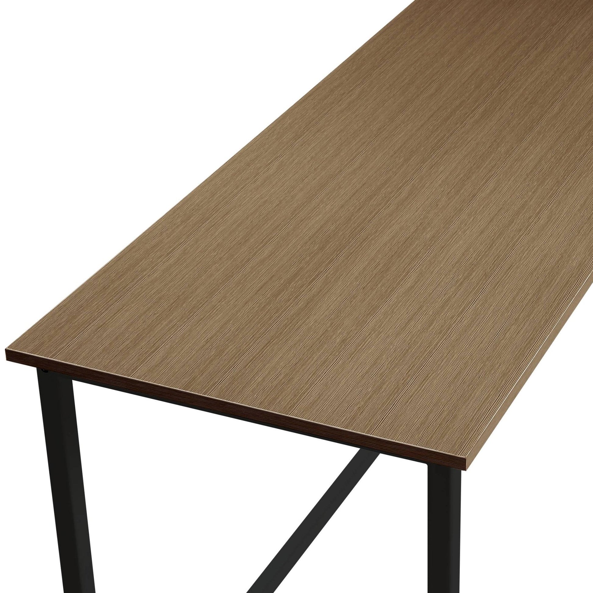 Bambina Oak & Black Finish Computer Desk - 1st Choice Furniture Direct