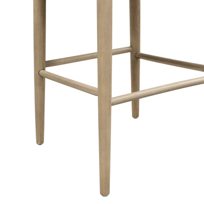 BAR STOOL IN PEBBLE FABRIC (SET OF 2) - 1st Choice Furniture Direct