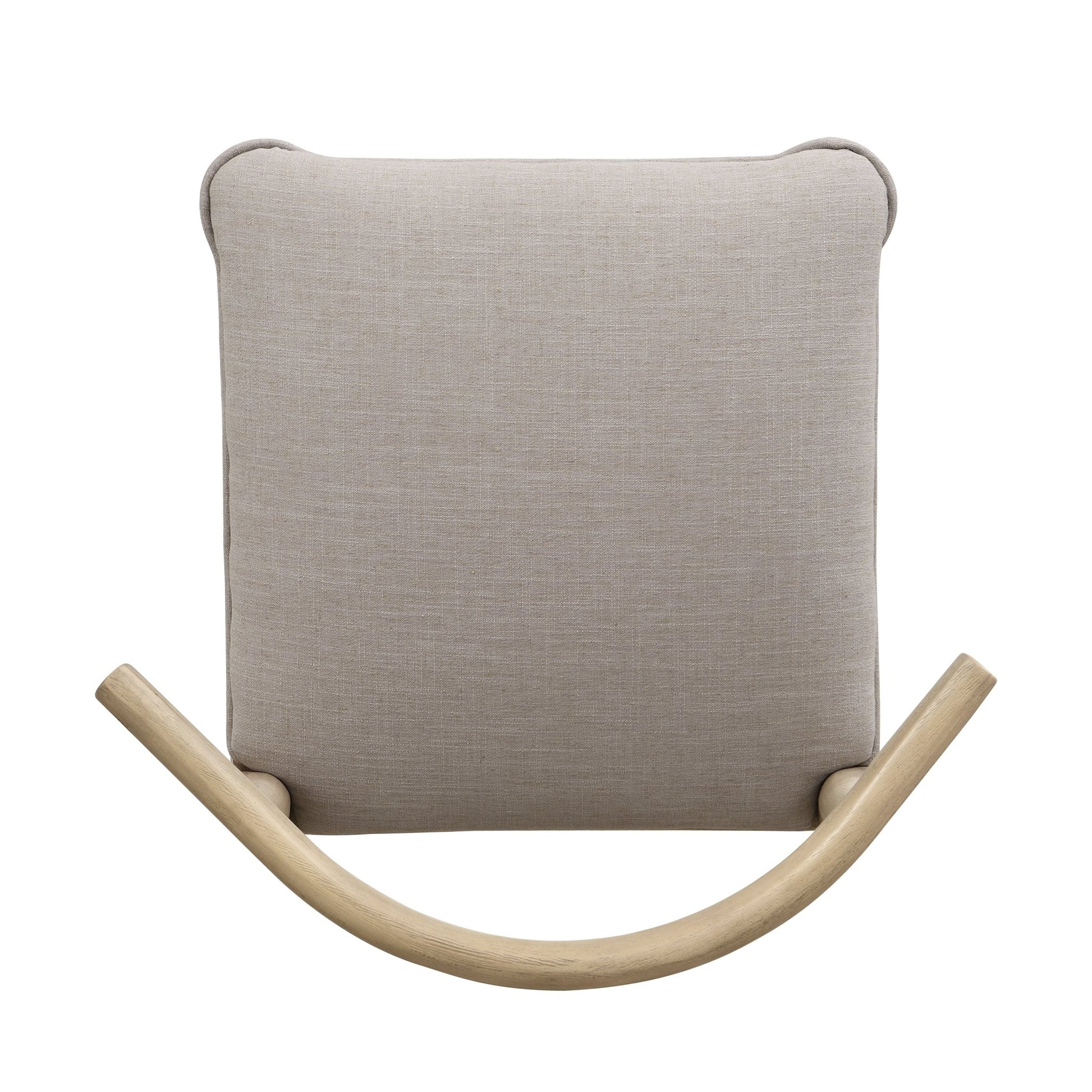 BAR STOOL IN PEBBLE FABRIC (SET OF 2) - 1st Choice Furniture Direct