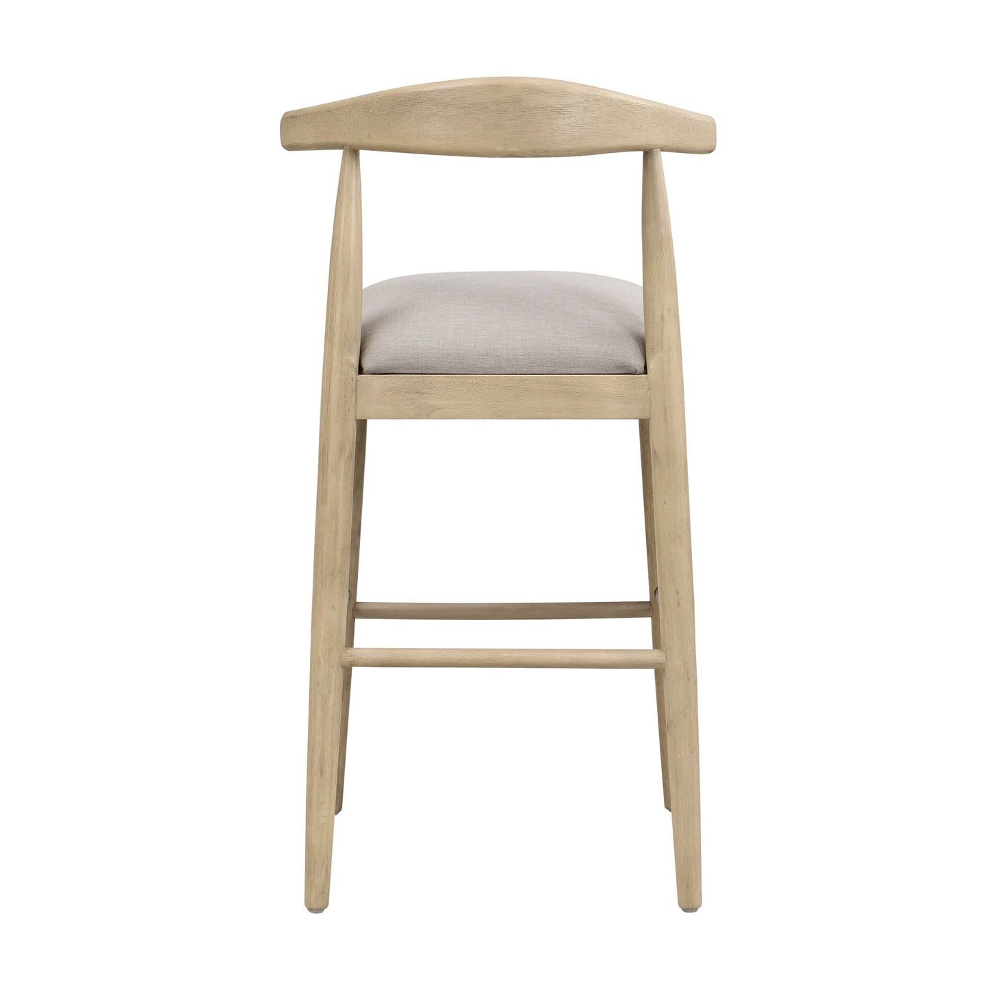 BAR STOOL IN PEBBLE FABRIC (SET OF 2) - 1st Choice Furniture Direct