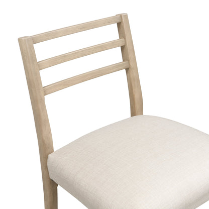BAR STOOL WITH LADDER BACK (SET OF 2) - 1st Choice Furniture Direct