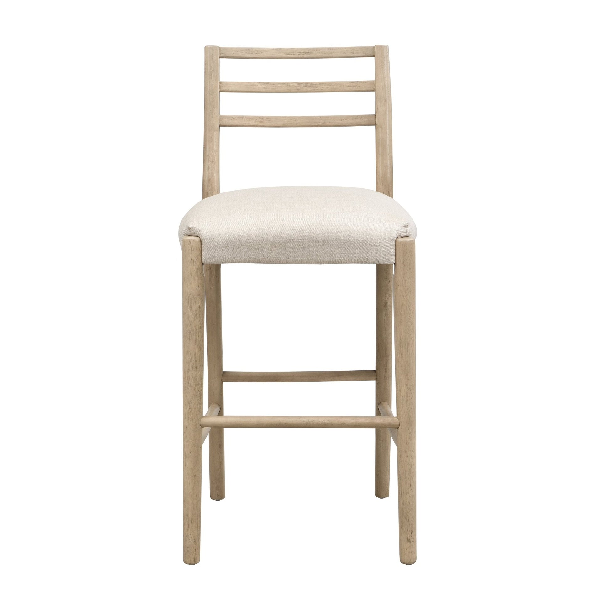 BAR STOOL WITH LADDER BACK (SET OF 2) - 1st Choice Furniture Direct