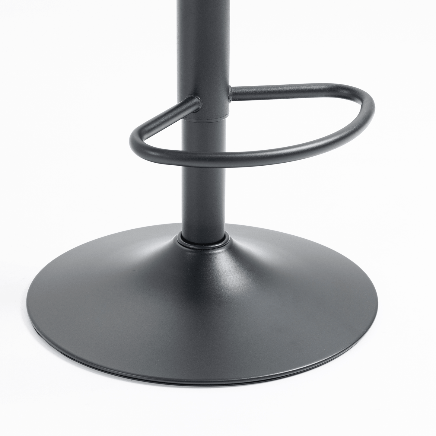 Bar Stools Set of 2 - Adjustable Barstools with Back and Footrest, Counter Height Bar Chairs for Kitchen, Pub - black - 1st Choice Furniture Direct