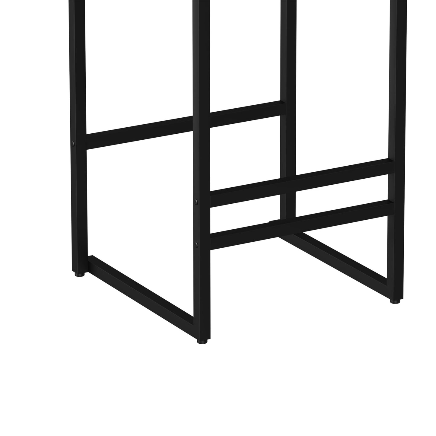 Bar Stools Upholstered Velvet Counter Height Barstools for Kitchen Island Set of 2 Modern Dining Chairs with Footrest & Backrest (Black & Gray) - 1st Choice Furniture Direct