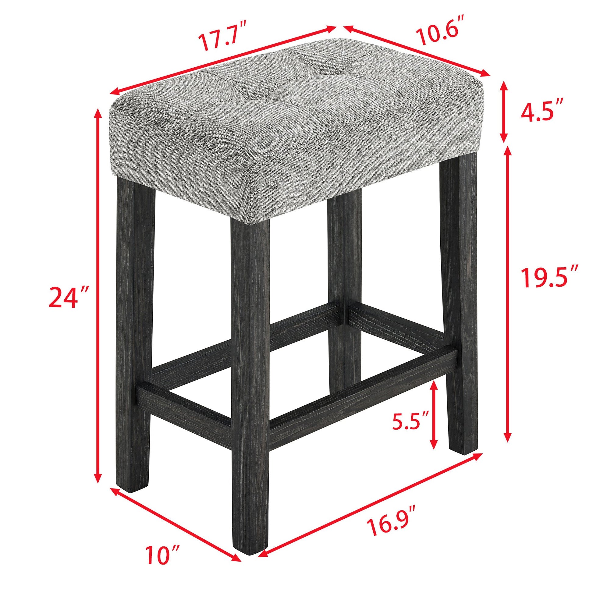 Bar Table Set with Power Outlet, Bar Table and Chairs Set, 4 Piece Dining Table Set, Industrial Breakfast Table Set, for Living Room, Dining Room, Game Room - 1st Choice Furniture Direct