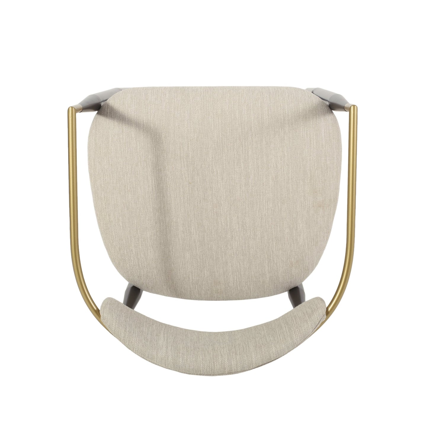 Barstools Set of 2, Upholstered Bar Stools with Backs and Iron Legs for Kitchen Island, Beige Fabric Seating 260LBS Weight Capacity - 1st Choice Furniture Direct