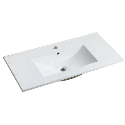 Bathroom Vanity Ceramic Top (Only Including SInk) - F - BL9090B - 1st Choice Furniture Direct