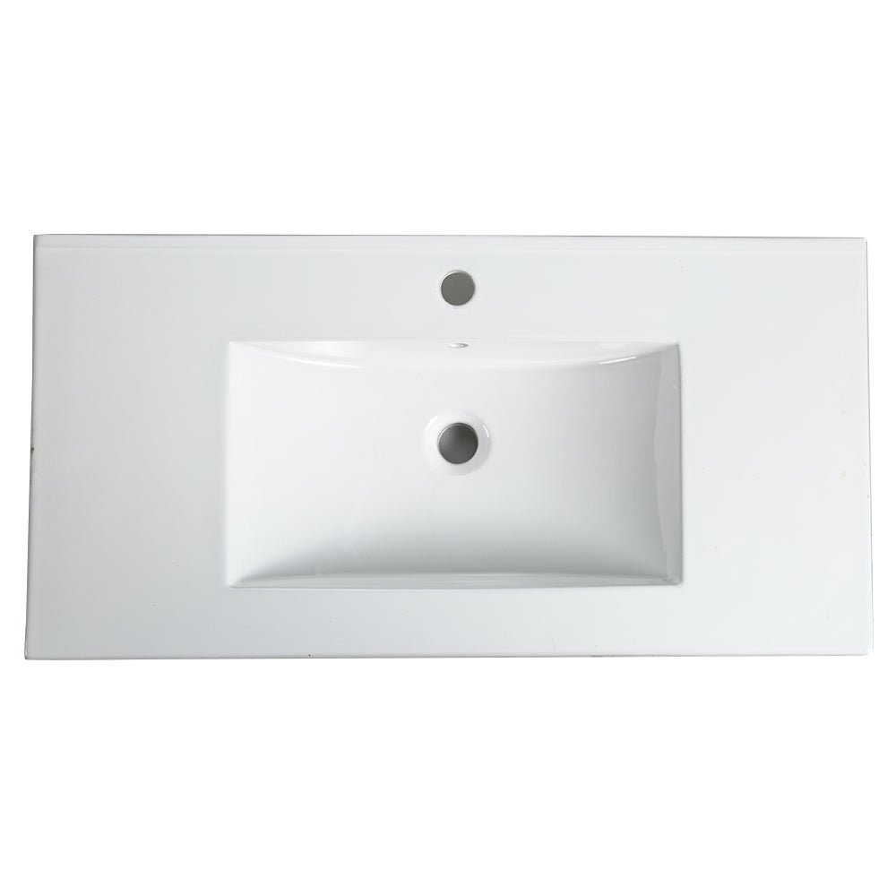 Bathroom Vanity Ceramic Top (Only Including SInk) - F - BL9090B - 1st Choice Furniture Direct