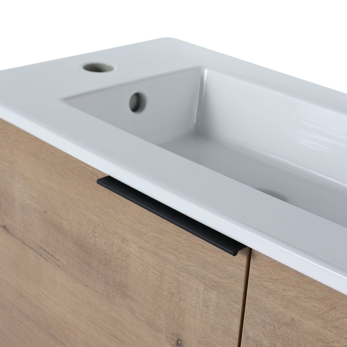 Bathroom Vanity with Sink 22 Inch for Small Bathroom,Floating Bathroom Vanity with Soft Close Door,Small Bathroom Vanity with Sink, 22x13 (KD - Packing) - 1st Choice Furniture Direct