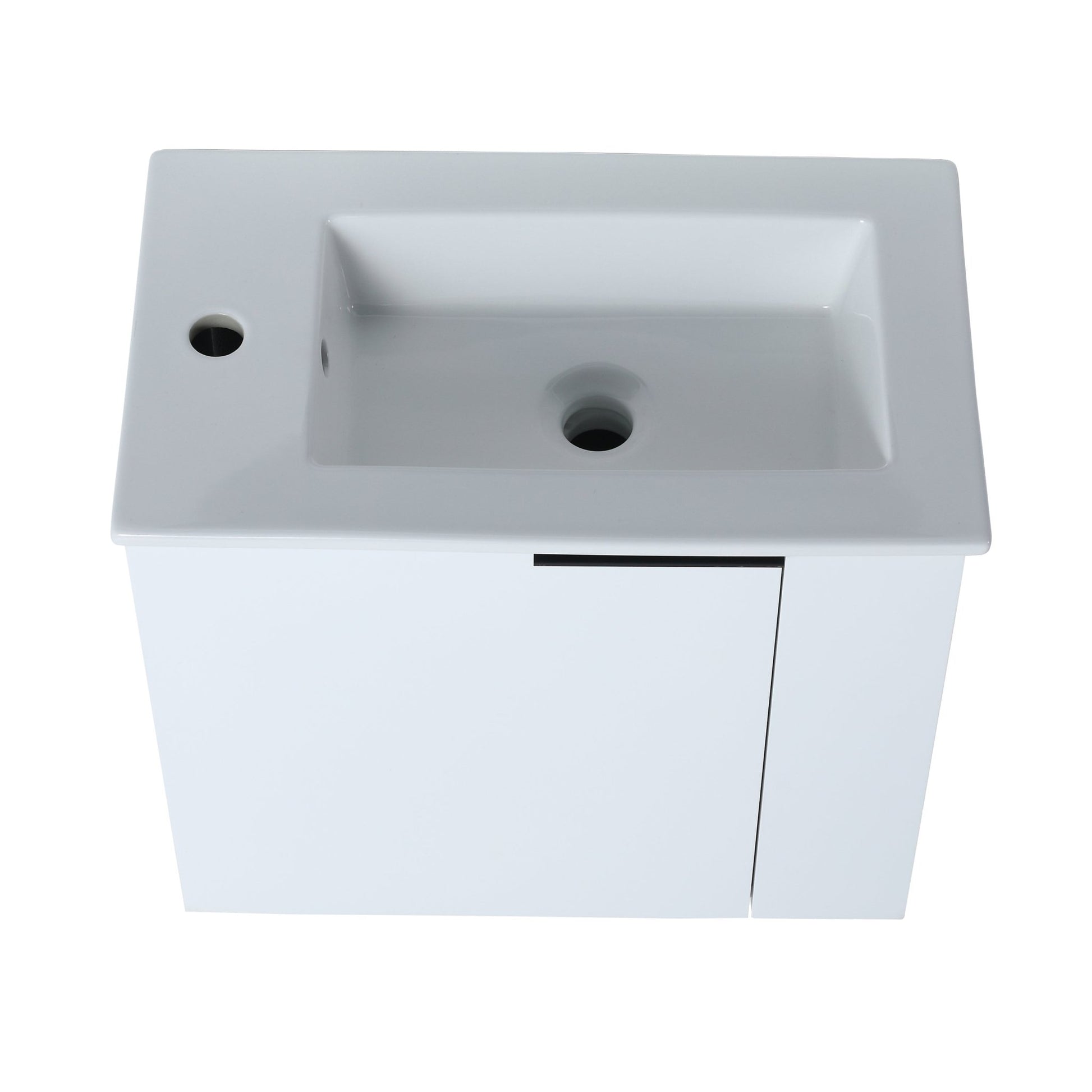 Bathroom Vanity with Sink 22 Inch for Small Bathroom,Floating Bathroom Vanity with Soft Close Door,Small Bathroom Vanity with Sink, 22x13 (KD - Packing) - 1st Choice Furniture Direct