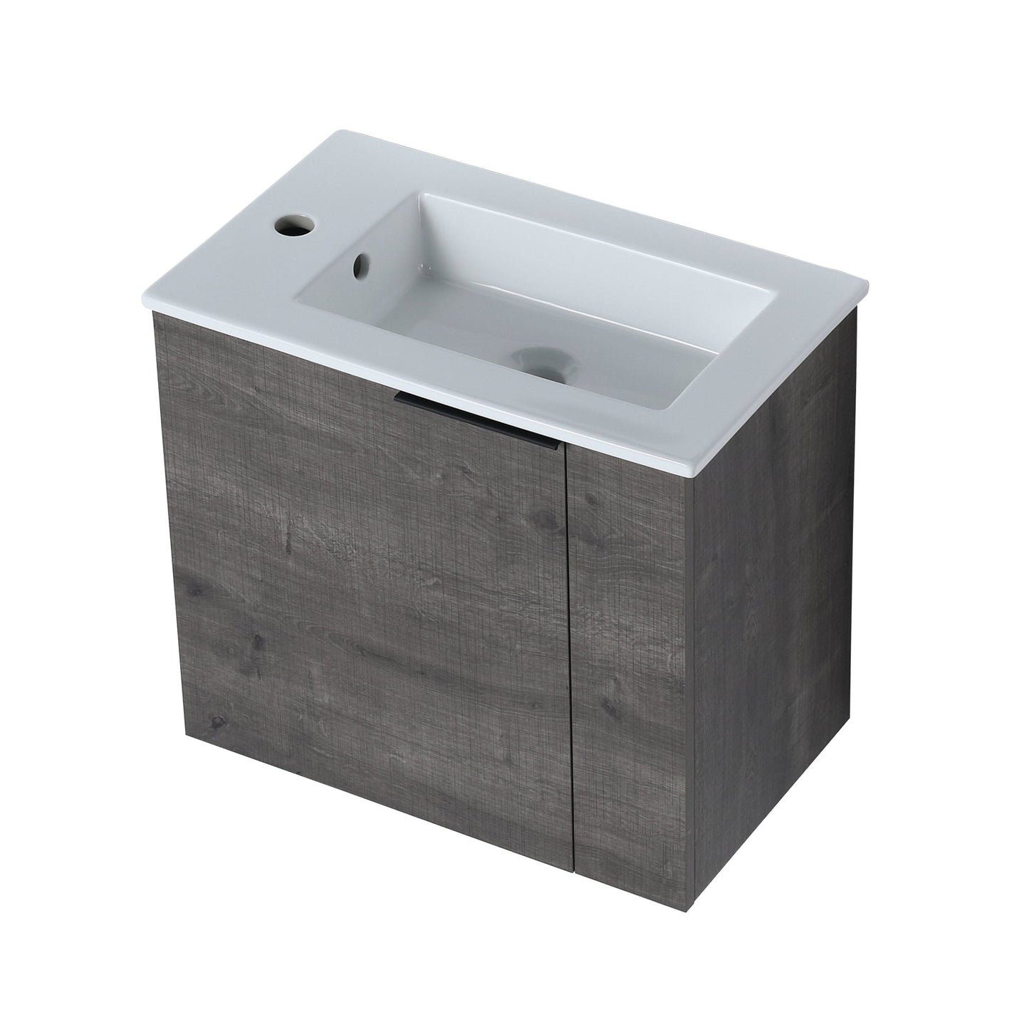 Bathroom Vanity with Sink 22 Inch for Small Bathroom,Floating Bathroom Vanity with Soft Close Door,Small Bathroom Vanity with Sink, 22x13 (KD - Packing) - 1st Choice Furniture Direct
