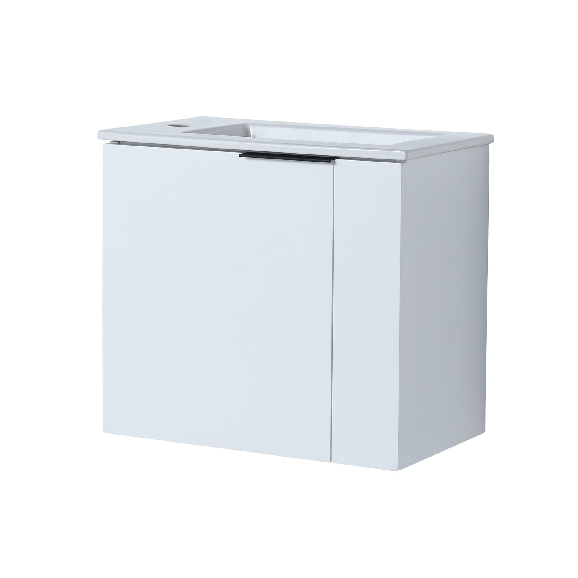 Bathroom Vanity with Sink 22 Inch for Small Bathroom,Floating Bathroom Vanity with Soft Close Door,Small Bathroom Vanity with Sink, 22x13 (KD - Packing) - 1st Choice Furniture Direct