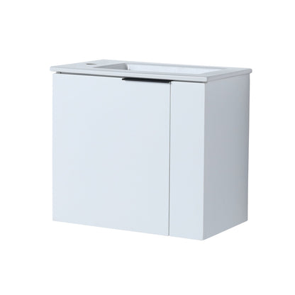 Bathroom Vanity with Sink 22 Inch for Small Bathroom,Floating Bathroom Vanity with Soft Close Door,Small Bathroom Vanity with Sink, 22x13 (KD - Packing) - 1st Choice Furniture Direct