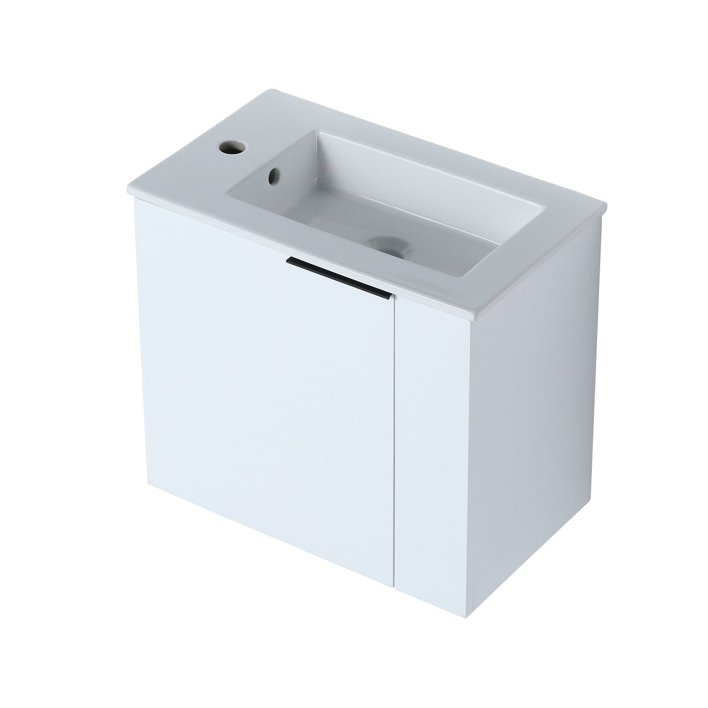 Bathroom Vanity with Sink 22 Inch for Small Bathroom,Floating Bathroom Vanity with Soft Close Door,Small Bathroom Vanity with Sink, 22x13 (KD - Packing) - 1st Choice Furniture Direct