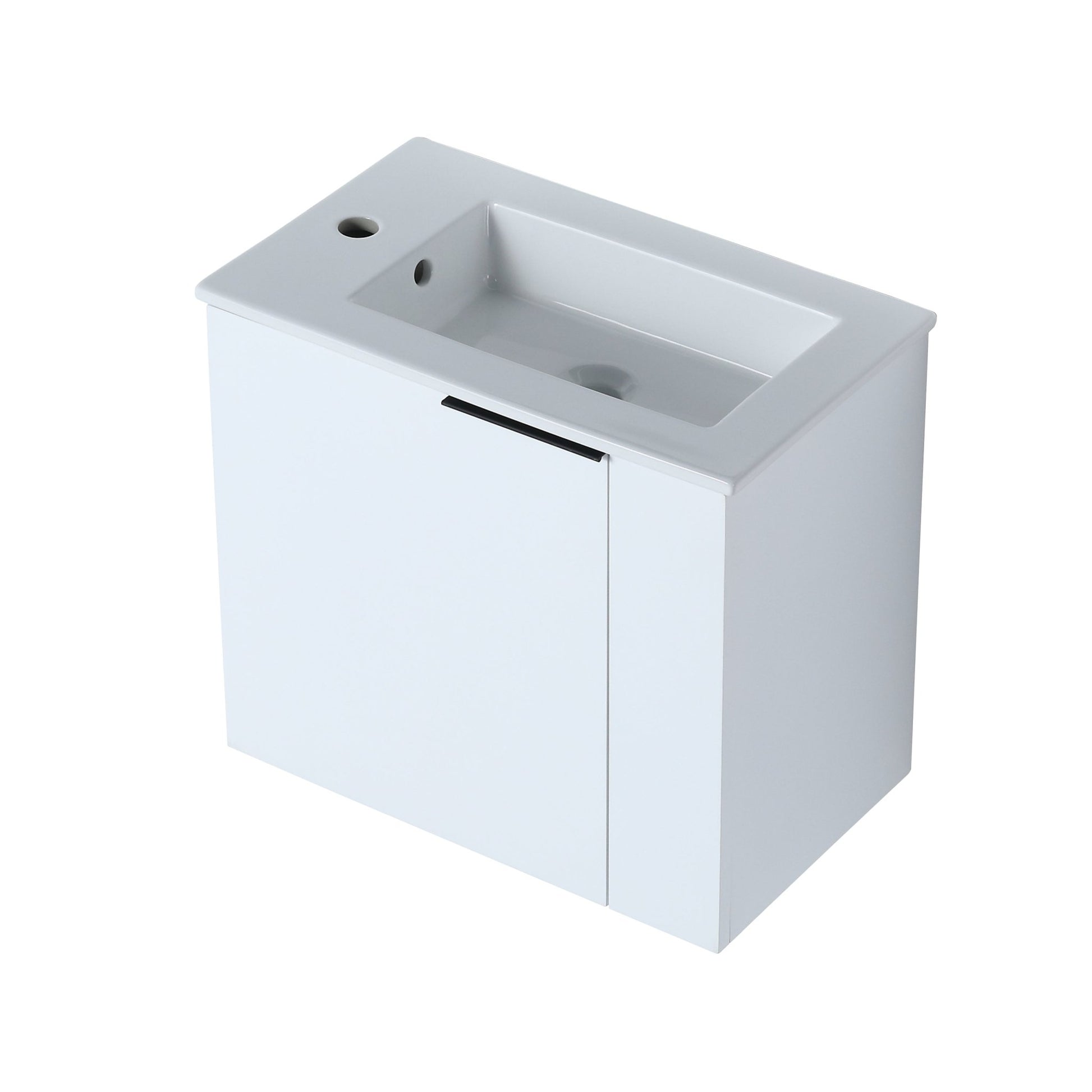 Bathroom Vanity with Sink 22 Inch for Small Bathroom,Floating Bathroom Vanity with Soft Close Door,Small Bathroom Vanity with Sink, 22x13 (KD - Packing) - 1st Choice Furniture Direct