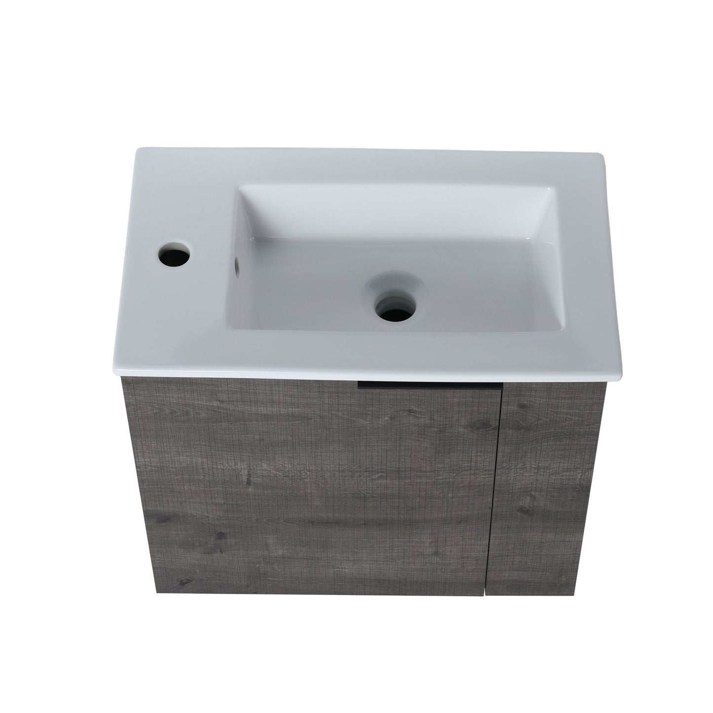 Bathroom Vanity with Sink 22 Inch for Small Bathroom,Floating Bathroom Vanity with Soft Close Door,Small Bathroom Vanity with Sink, 22x13 (KD - Packing) - 1st Choice Furniture Direct