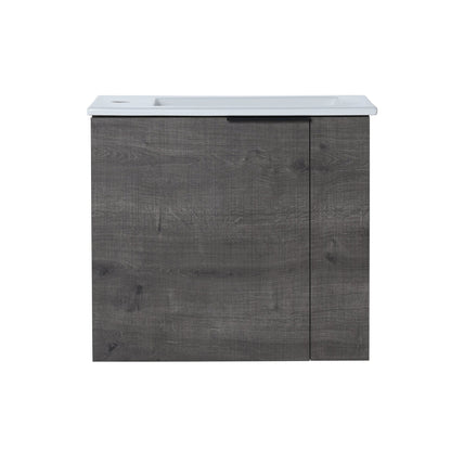 Bathroom Vanity with Sink 22 Inch for Small Bathroom,Floating Bathroom Vanity with Soft Close Door,Small Bathroom Vanity with Sink, 22x13 (KD - Packing) - 1st Choice Furniture Direct