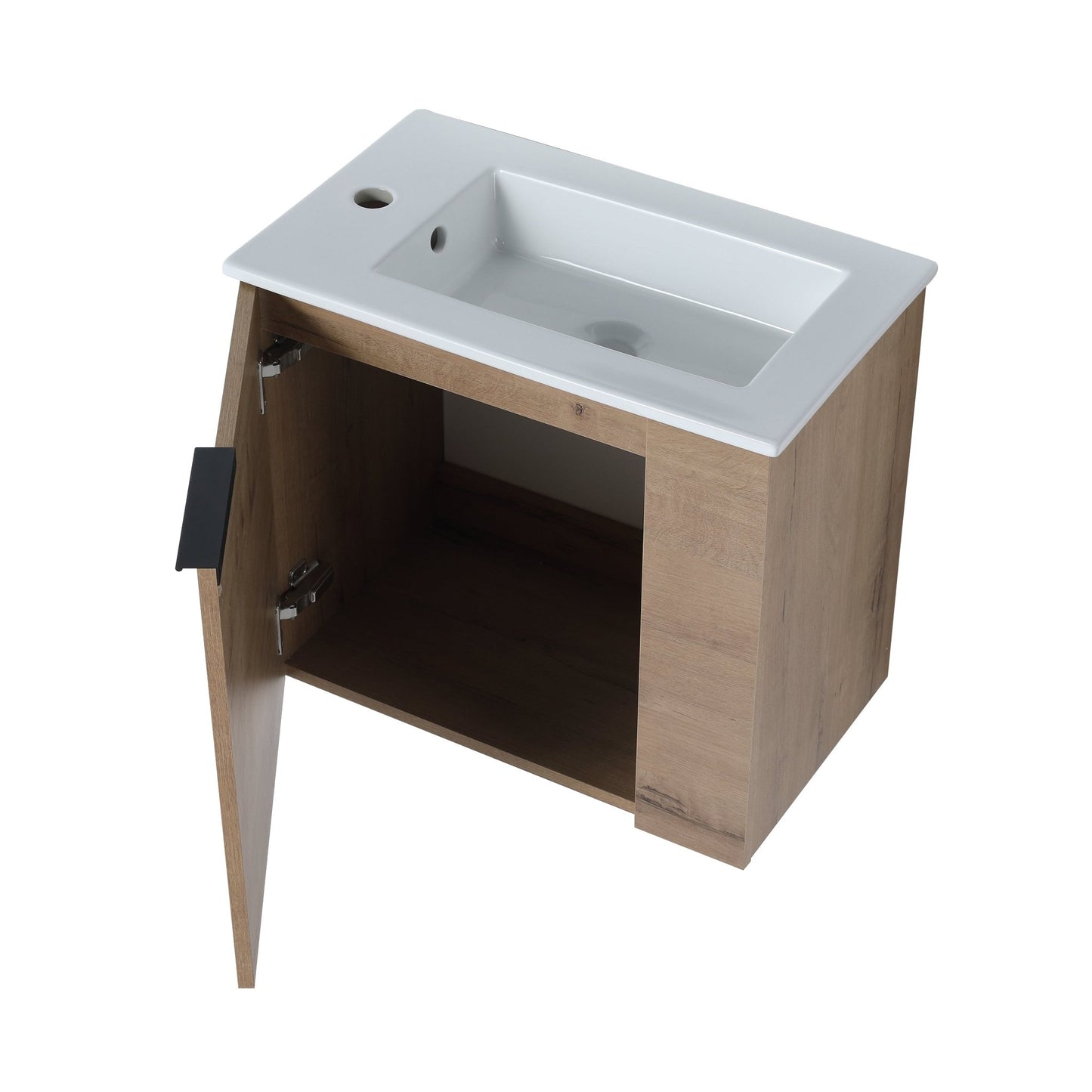 Bathroom Vanity with Sink 22 Inch for Small Bathroom,Floating Bathroom Vanity with Soft Close Door,Small Bathroom Vanity with Sink, 22x13 (KD - Packing) - 1st Choice Furniture Direct