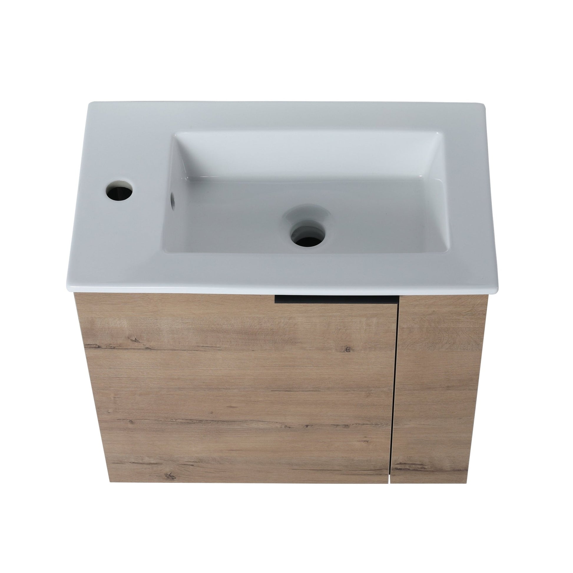 Bathroom Vanity with Sink 22 Inch for Small Bathroom,Floating Bathroom Vanity with Soft Close Door,Small Bathroom Vanity with Sink, 22x13 (KD - Packing) - 1st Choice Furniture Direct