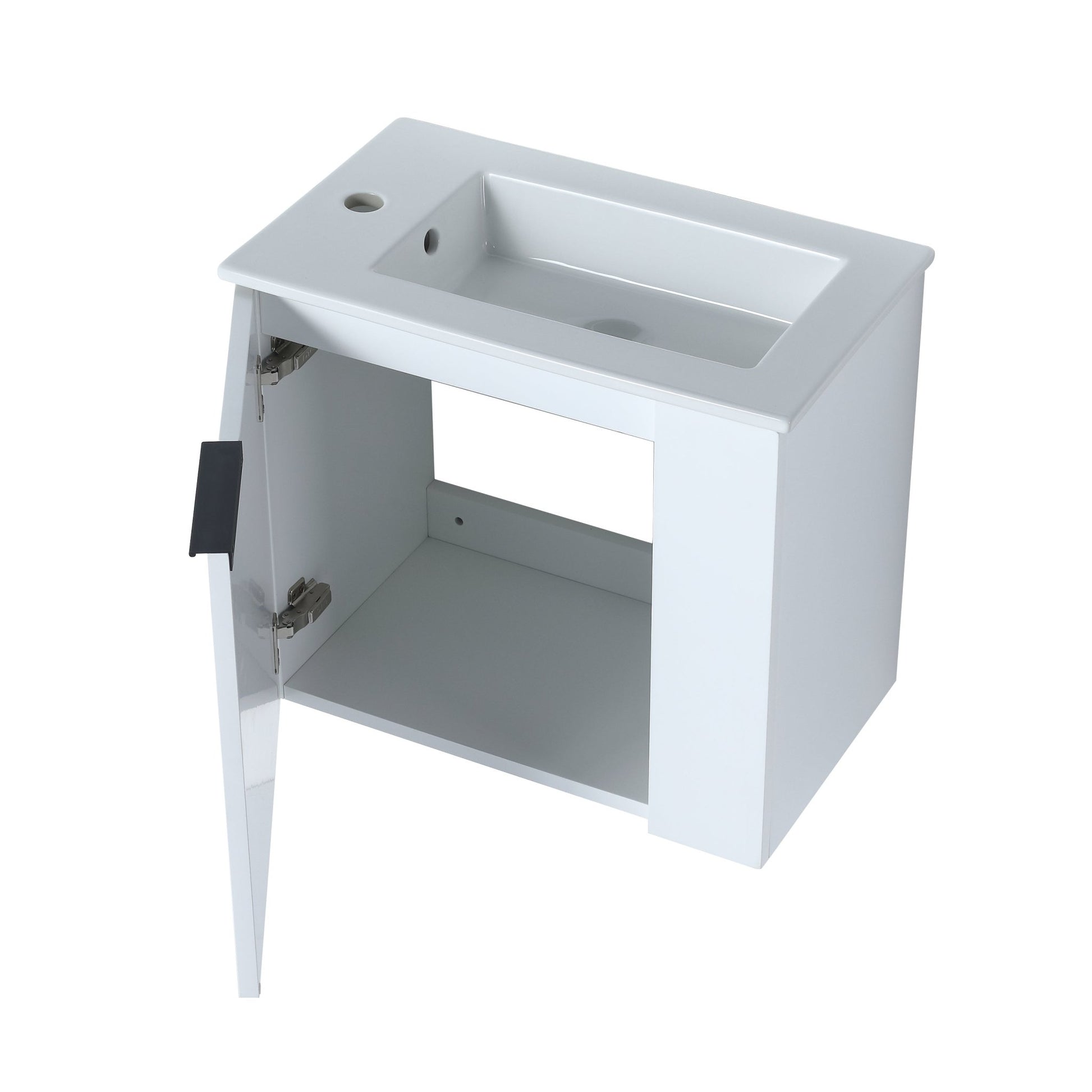 Bathroom Vanity with Sink 22 Inch for Small Bathroom,Floating Bathroom Vanity with Soft Close Door,Small Bathroom Vanity with Sink, 22x13 (KD - Packing) - 1st Choice Furniture Direct