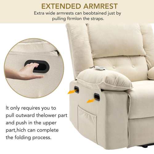 1st Choice Massage Recliner Power Lift Chair for Elderly with Adjustable Massage