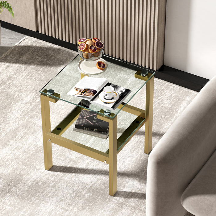 1st Choice Tempered Glass Sofa Table | Elegant Design