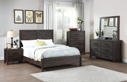 Bedroom Furniture Simple Nightstand Drawers Bed Side Table Solidwood - 1st Choice Furniture Direct