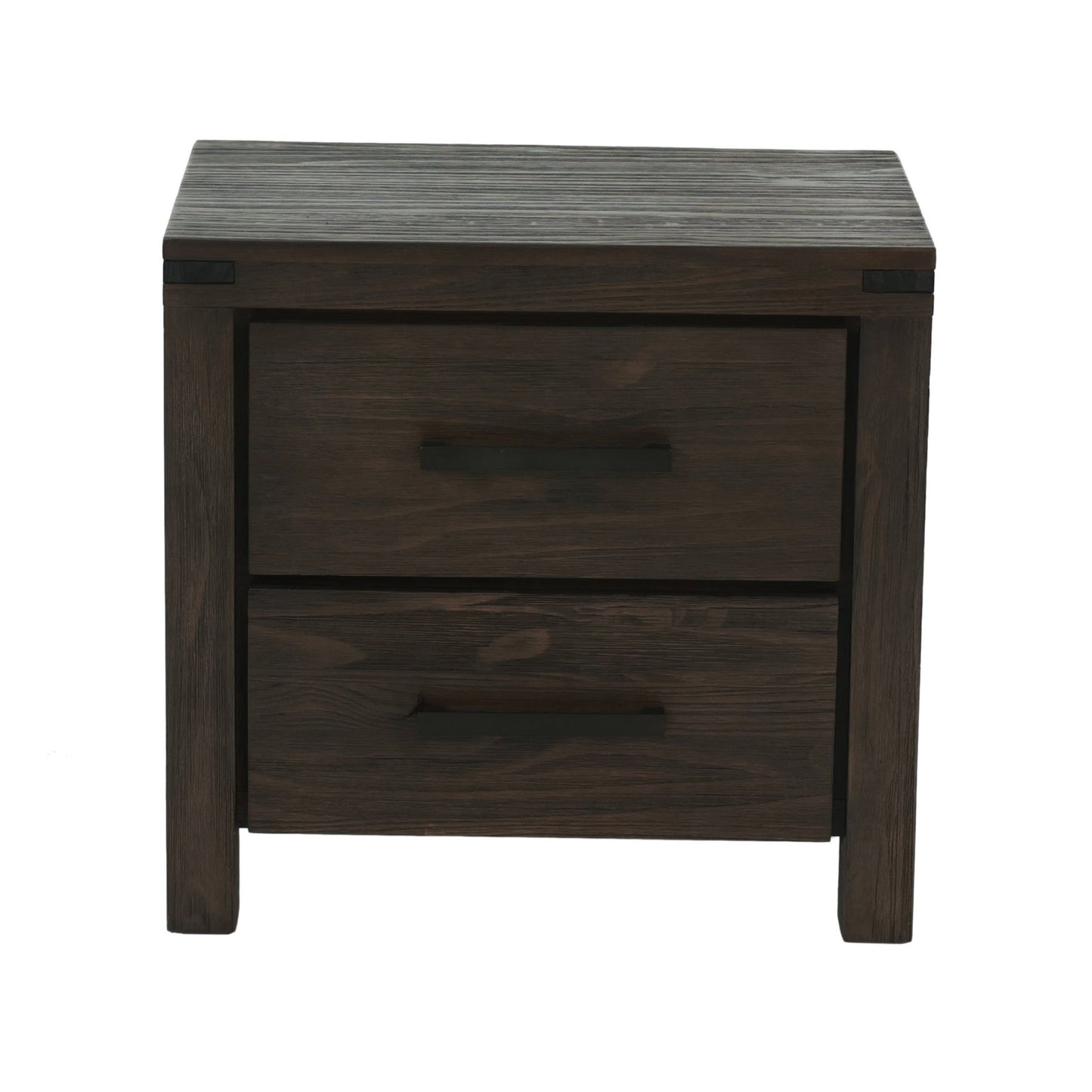 Bedroom Furniture Simple Nightstand Drawers Bed Side Table Solidwood - 1st Choice Furniture Direct