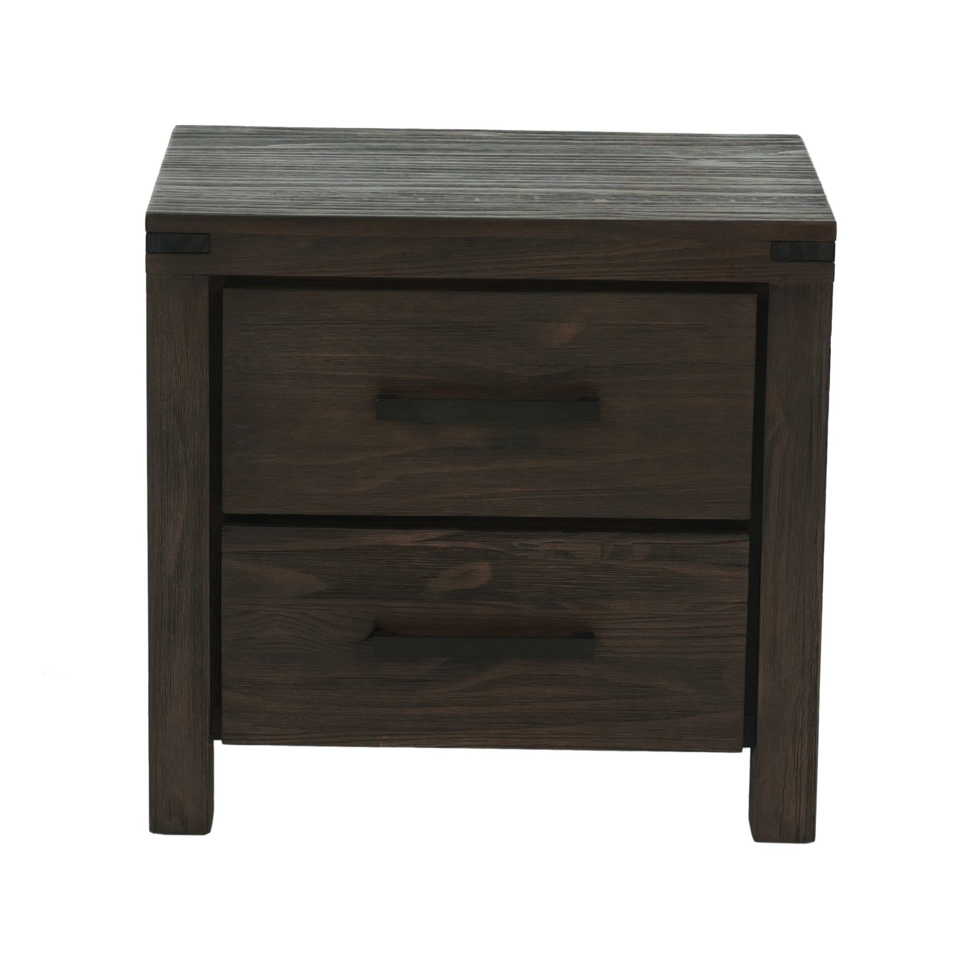Bedroom Furniture Simple Nightstand Drawers Bed Side Table Solidwood - 1st Choice Furniture Direct