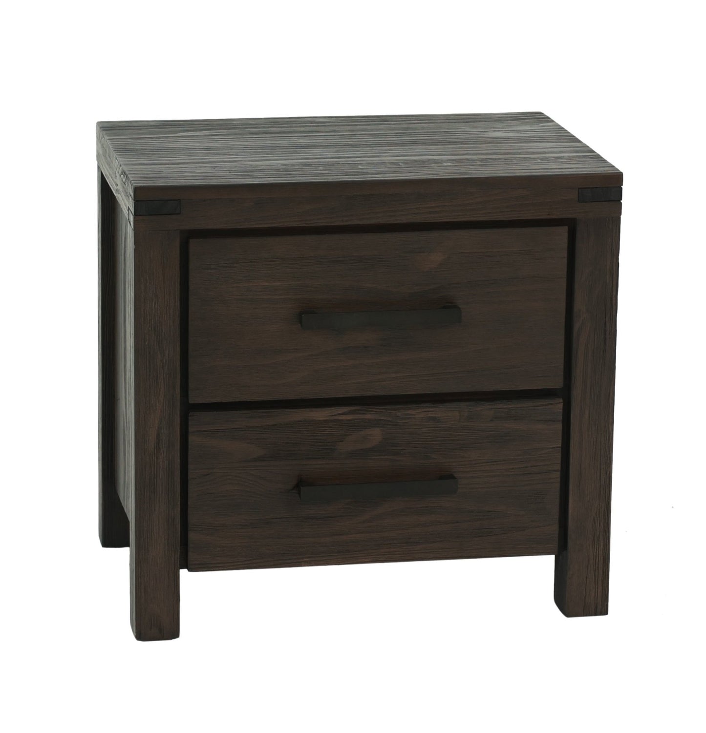 Bedroom Furniture Simple Nightstand Drawers Bed Side Table Solidwood - 1st Choice Furniture Direct