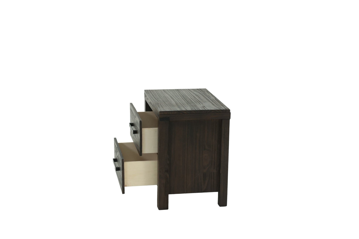 Bedroom Furniture Simple Nightstand Drawers Bed Side Table Solidwood - 1st Choice Furniture Direct