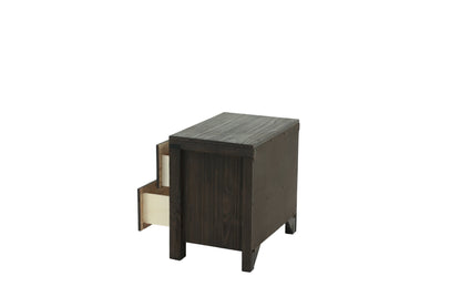 Bedroom Furniture Simple Nightstand Drawers Bed Side Table Solidwood - 1st Choice Furniture Direct