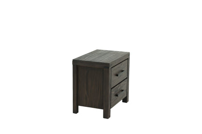 Bedroom Furniture Simple Nightstand Drawers Bed Side Table Solidwood - 1st Choice Furniture Direct
